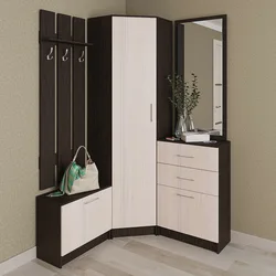 Corner hallway furniture in the corridor photo
