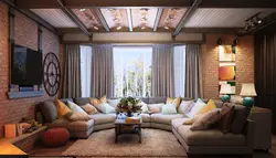 Inexpensive home living room design