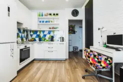 Kitchen design with work table