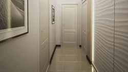 Обои в коридоре квартиры в светлых тонах фото