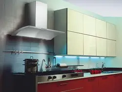 Сучасныя выцяжкі для кухні ў інтэр'еры