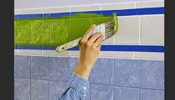 Can you paint bathroom tiles photo