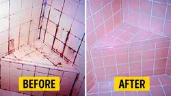 Can you paint bathroom tiles photo