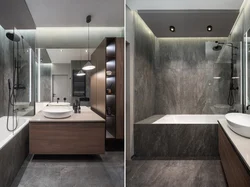 Modern Bathroom Wall Design