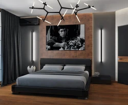 My bedroom interior for men