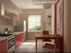 Kitchen 9 square meters photos from real apartments