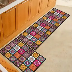Carpet in a modern kitchen interior