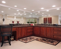 How to lay a carpet in the kitchen photo