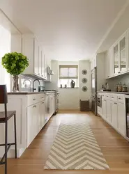 How to lay a carpet in the kitchen photo