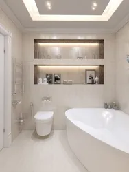 Bright bathroom design small