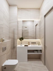 Bright bathroom design small