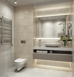 Bright bathroom design small