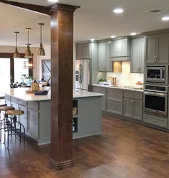 Kitchen column design