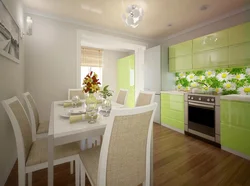 How wallpaper fits in kitchens photo