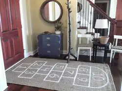 Carpet in the hallway in the interior