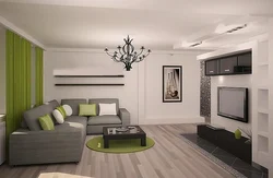 Home renovation living room photo