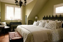 Olive Bedroom Interior