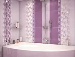 What tiles are suitable for the bathroom photo