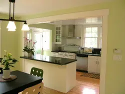 Interior Of A Relaxation Room With A Kitchen