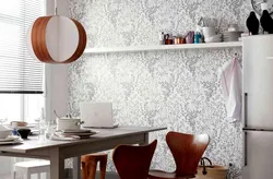 Photo Of Beautiful Wallpaper For The Kitchen