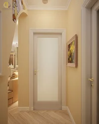 Hallway Interior In Beige Photo