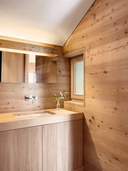 Clapboard bathtub photo
