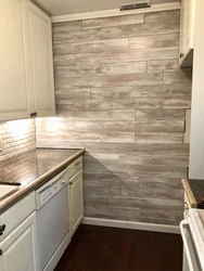 How to finish laminate walls in the kitchen photo