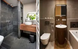 Bathroom design with shower tray and toilet