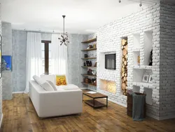 Yashash xonasi loft dizayni