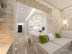 Qonaq otağı loft dizaynı