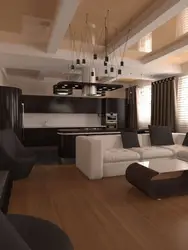 Oshxona dizayni loyihasi 40 m²