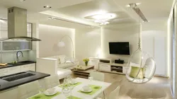 Açıq Rənglərdə Müasir Üslubda Mətbəx Salonları Foto
