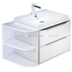 Kabinet fotoşəkili ilə vanna otağında lavabo