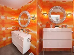 Photo orange bath