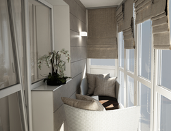 Beautiful loggia design