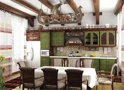 Russian kitchen design photo