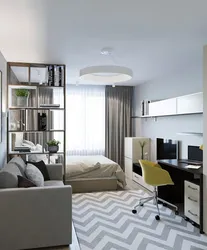 Design of 1 room apartment