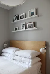 Photo of shelf design in bedroom