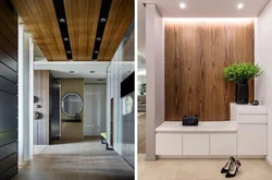 Laminate hallway wall design