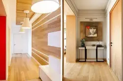 Laminate hallway wall design