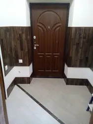 Laminate hallway wall design