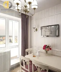 Интерьер кухни 8 кв м с балконом фото