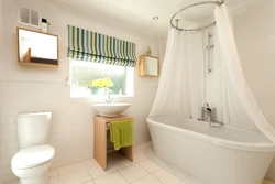 Bathroom curtain design photo