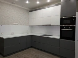 Тарҳи ошхона боло gloss сафед