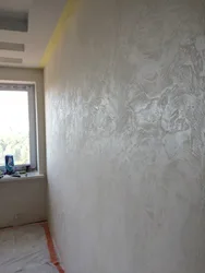 Mətbəxdəki Divarlarda Venesiya Gipsinin Fotoşəkili