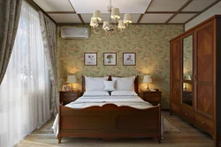 Wooden bedroom photo Provence