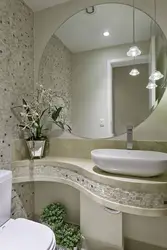 Bathroom interior in a small apartment