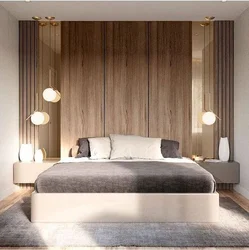 Slats In The Bedroom Interior