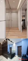 Design of a small hallway in a panel apartment