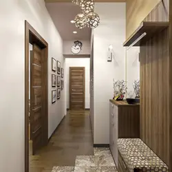 Design of a small hallway in a panel apartment